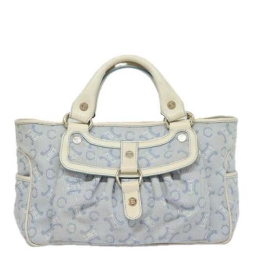 Celine Vintage Pre-owned Canvas celine-vskor Blue, Dam