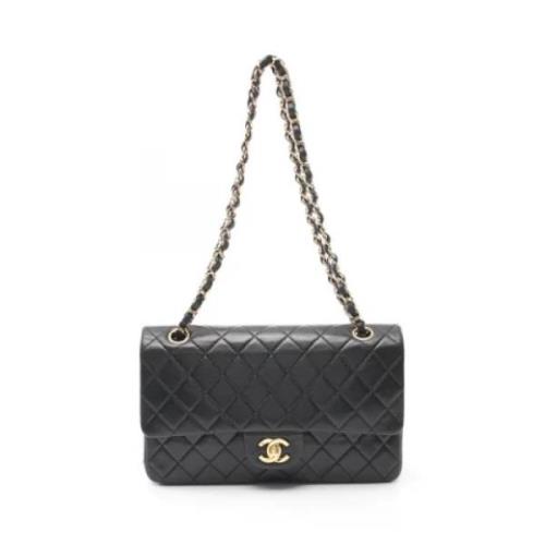 Chanel Vintage Pre-owned Laeder axelremsvskor Black, Dam