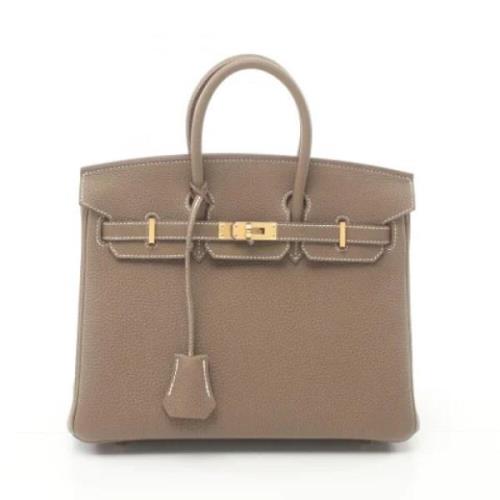 Hermès Vintage Pre-owned Laeder handvskor Brown, Dam