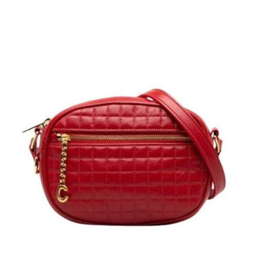 Celine Vintage Pre-owned Laeder celine-vskor Red, Dam