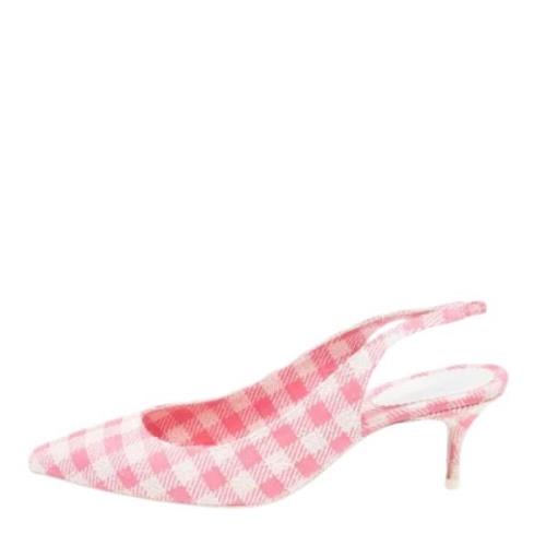 Christian Louboutin Pre-owned Pre-owned Tyg klackskor Pink, Dam