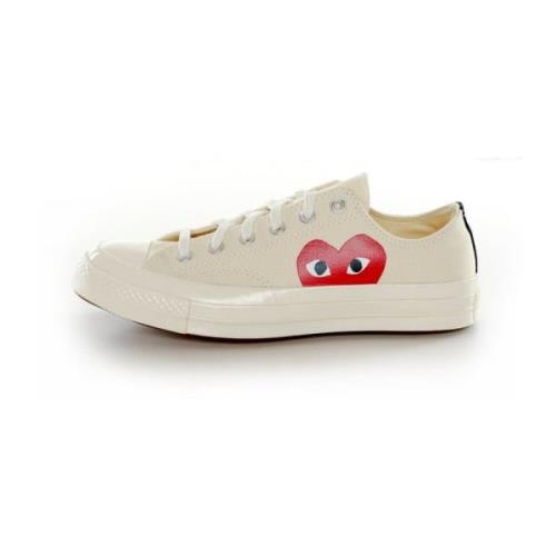 Comme des Garçons Play Chuck Taylor 1970s Low Sneaker Beige, Herr