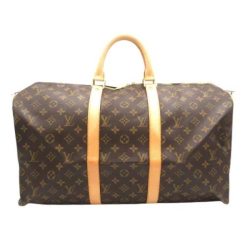 Louis Vuitton Vintage Pre-owned Canvas louis-vuitton-vskor Brown, Dam