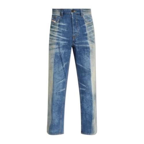 Diesel Tapered jeans 2010 D-Macs-Fsf1 Blue, Herr