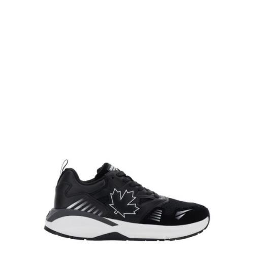 Dsquared2 Vita Sneakers Vitello+Suede+Mesh White, Herr