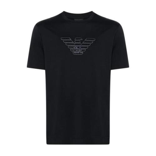 Emporio Armani Stilfull T-Shirt Kollektion Blue, Herr