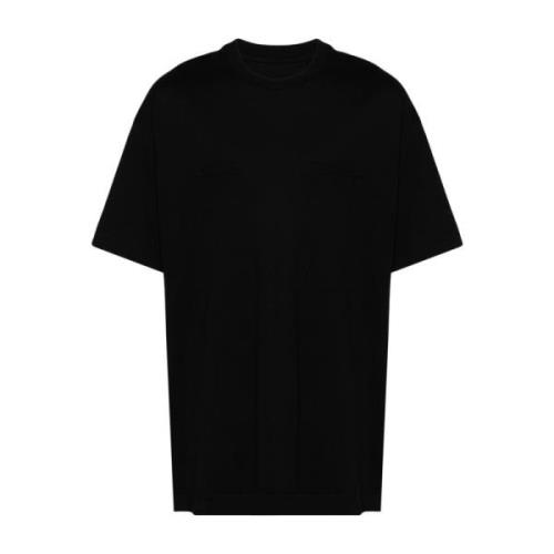 Givenchy Svart Jersey Logo Crew Neck T-shirt Black, Herr