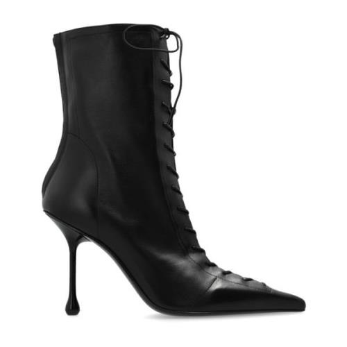 Jimmy Choo Klackade ankelboots Scarlett Black, Dam