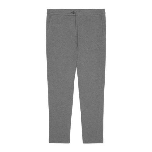 Marc O'Polo Jerseybyxor slim Gray, Dam