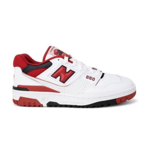 New Balance Sportiga Snörskor med Gummisula Red, Herr