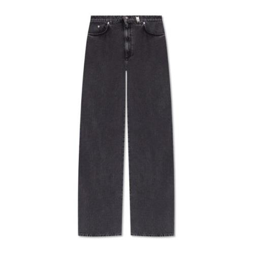 Alexander McQueen Löst sittande jeans Gray, Dam