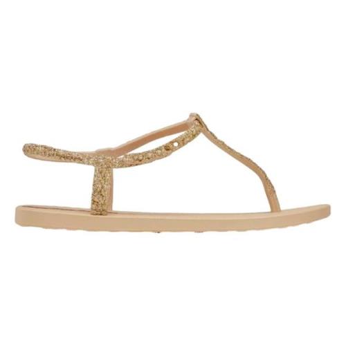 Ipanema Flat Sandals Beige, Dam