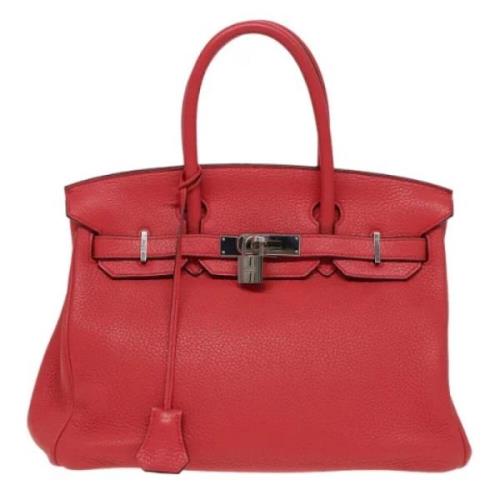 Hermès Vintage Pre-owned Laeder handvskor Red, Dam