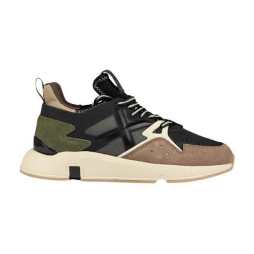 Munich Vintage-inspirerad Sneaker med Modern Design Multicolor, Herr