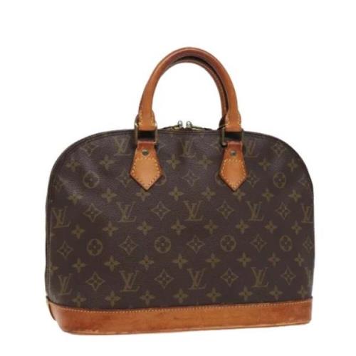 Louis Vuitton Vintage Pre-owned Canvas handvskor Brown, Dam