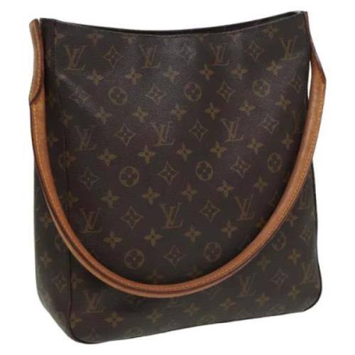 Louis Vuitton Vintage Pre-owned Canvas handvskor Brown, Dam