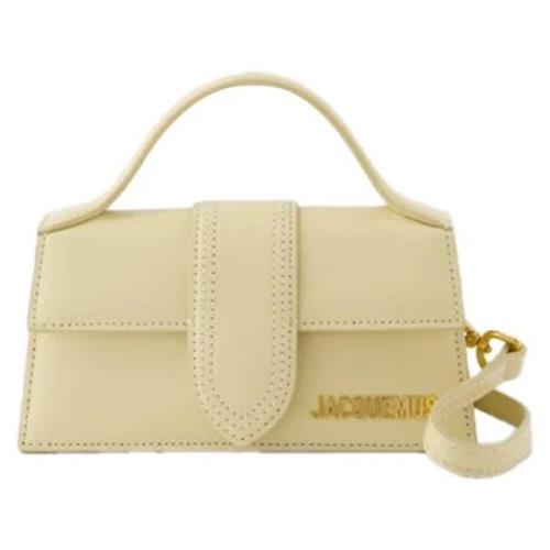 Jacquemus Laeder crossbodyvskor Beige, Dam