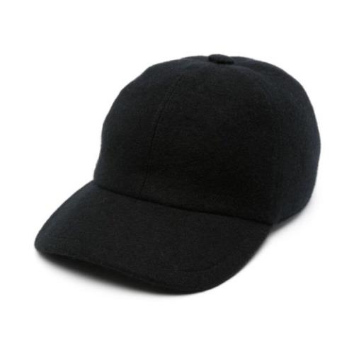 Fedeli Svart Baseball Panno Hatt Black, Herr