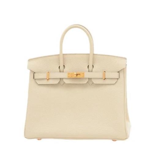 Hermès Vintage Pre-owned Laeder handvskor White, Dam