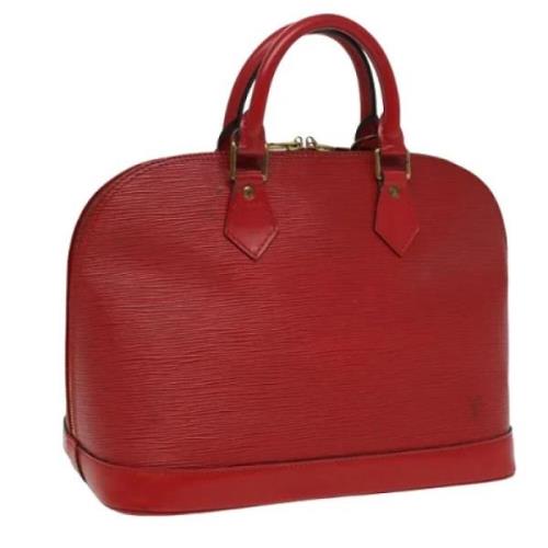 Louis Vuitton Vintage Pre-owned Laeder handvskor Red, Dam