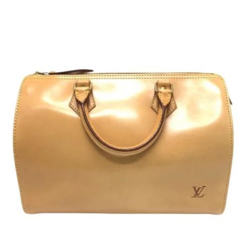 Louis Vuitton Vintage Pre-owned Laeder louis-vuitton-vskor Beige, Dam