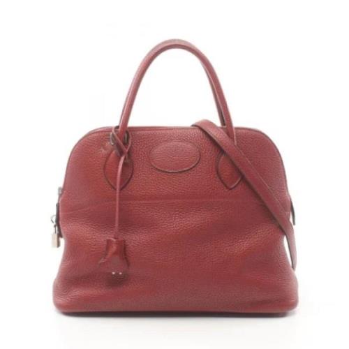 Hermès Vintage Pre-owned Laeder handvskor Red, Dam