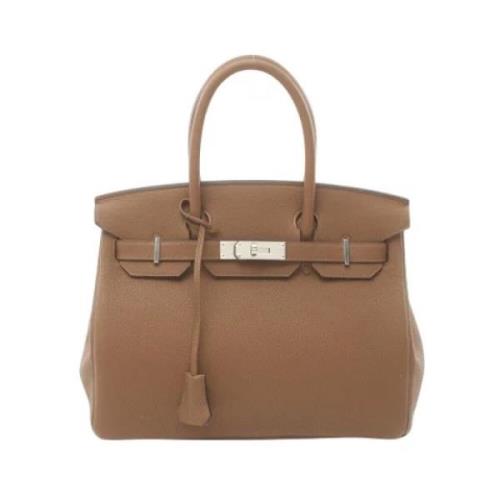 Hermès Vintage Pre-owned Laeder handvskor Brown, Dam