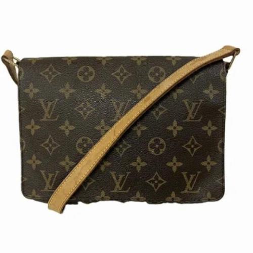 Louis Vuitton Vintage Pre-owned Canvas louis-vuitton-vskor Brown, Dam