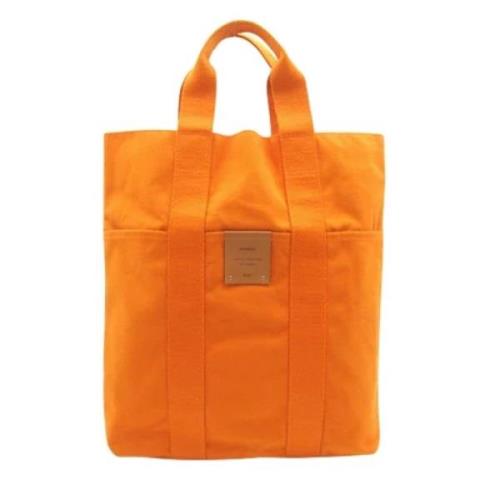 Hermès Vintage Pre-owned Bomull handvskor Orange, Dam