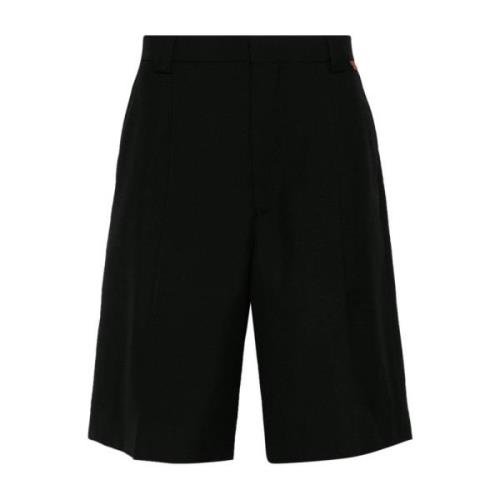 Gucci Signatur Web Twill Shorts Black, Herr