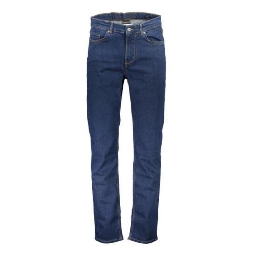 Napapijri Denim Jeans Regular Fit Blå Man Blue, Herr