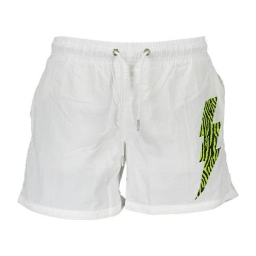 Cavalli Class Mäns Simboxer Vit Underkläder White, Herr