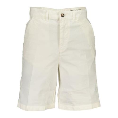 North Sails Vita Bermuda Shorts Regular Fit Bomull White, Herr