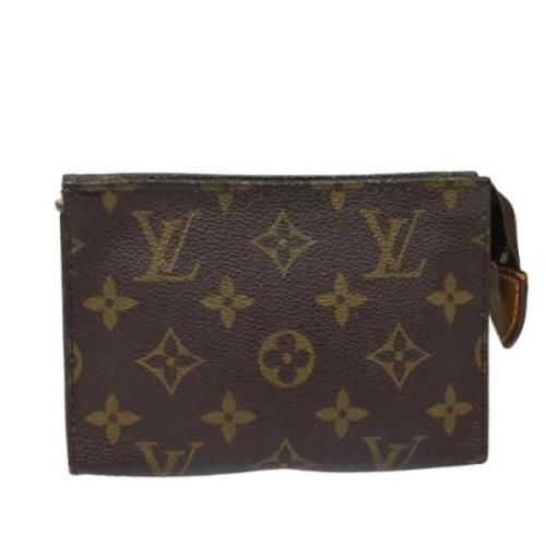 Louis Vuitton Vintage Pre-owned Canvas necessrer Brown, Dam