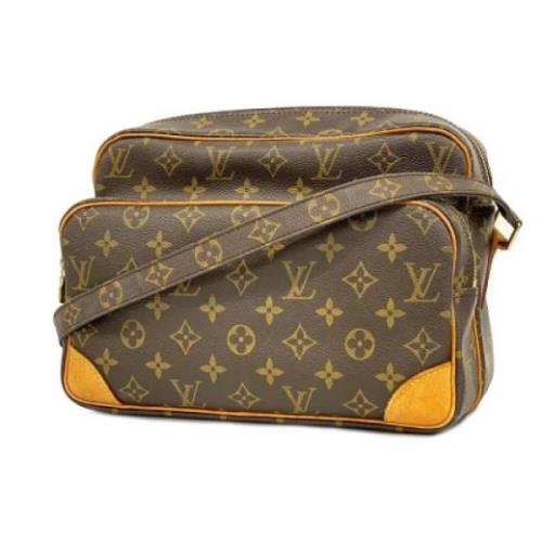 Louis Vuitton Vintage Pre-owned Canvas louis-vuitton-vskor Brown, Dam