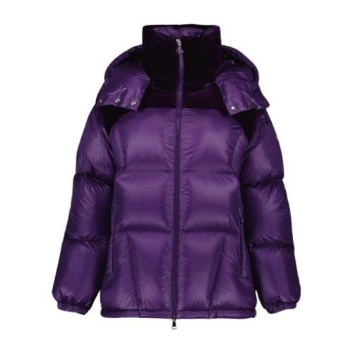 Moncler Meandre Pufferjacka Purple, Dam