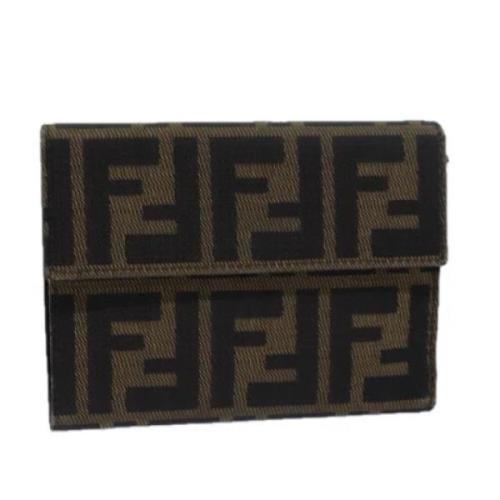 Fendi Vintage Pre-owned Canvas plnbcker Black, Unisex