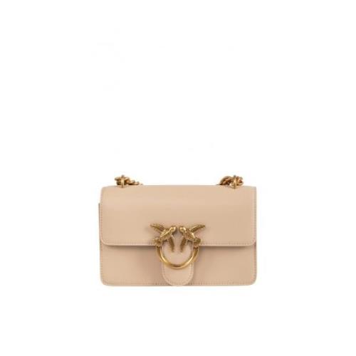 Pinko Damväska Kollektion Beige, Dam