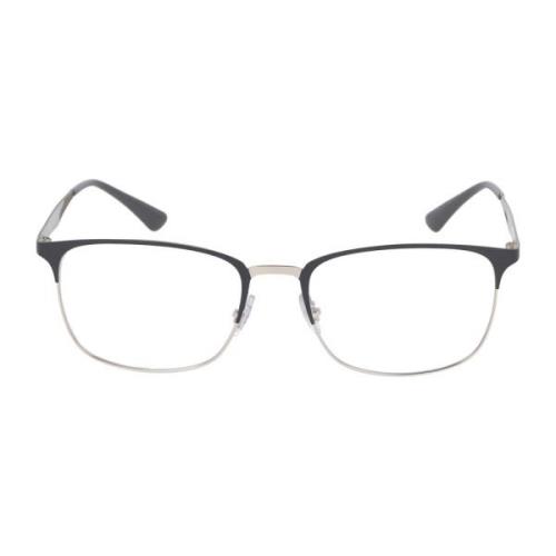 Ray-Ban Fyrkantig Metallram Glasögon Gray, Unisex