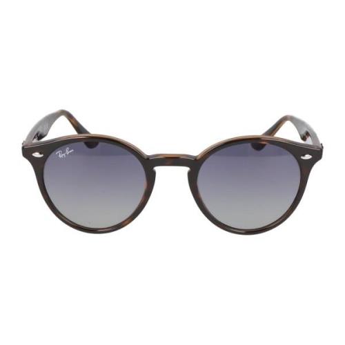 Ray-Ban Rund Ram Solglasögon RB 2180 Brown, Unisex