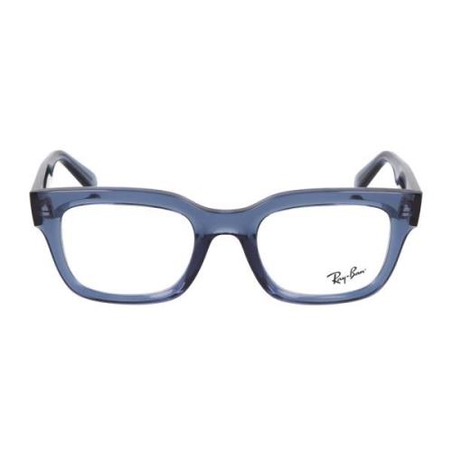 Ray-Ban Fyrkantig Ram Glasögon Blue, Unisex