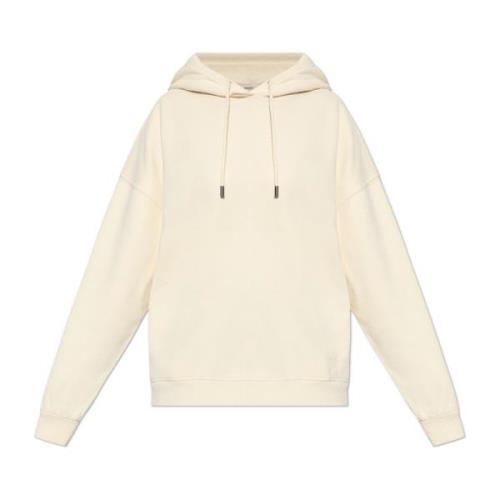 Woolrich Sweatshirt med logotyp Beige, Dam