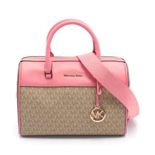 Michael Kors Pre-owned Pre-owned Canvas handvskor Pink, Dam