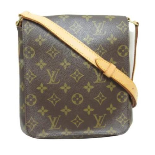 Louis Vuitton Vintage Pre-owned Canvas louis-vuitton-vskor Brown, Dam