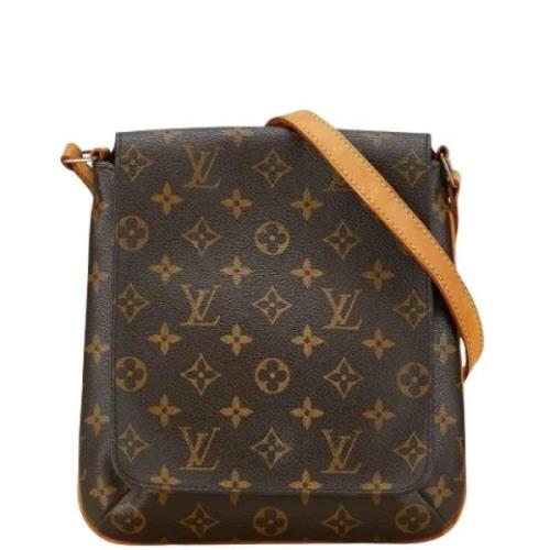 Louis Vuitton Vintage Pre-owned Canvas louis-vuitton-vskor Brown, Dam