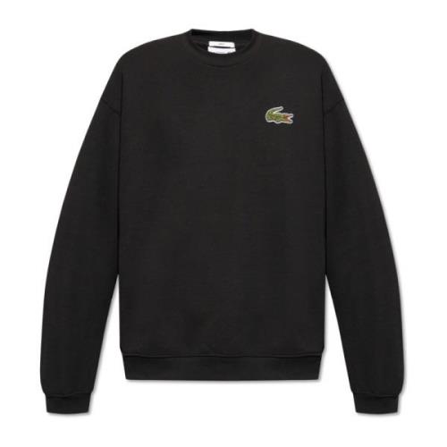 Lacoste Sweatshirt med logotyp Black, Unisex