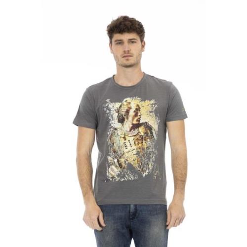 Trussardi T-Shirts Gray, Herr