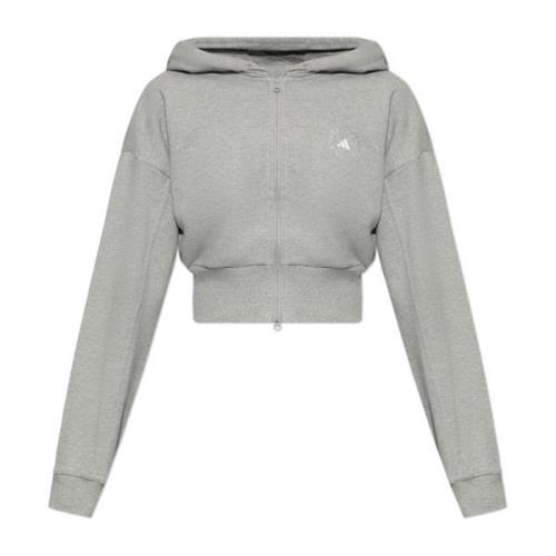 Adidas by Stella McCartney Kort Sweatshirt Gray, Dam