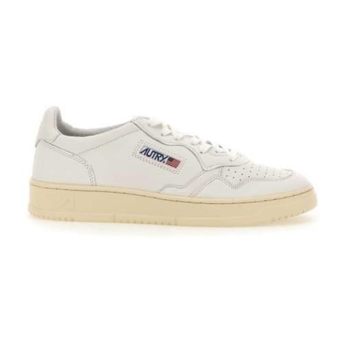 Autry Klassiska Låga Sneakers White, Herr