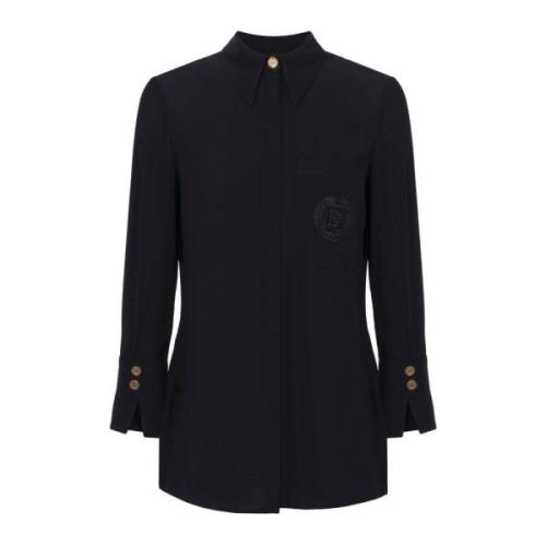 Elisabetta Franchi Stiliga Skjortor Kollektion Black, Dam